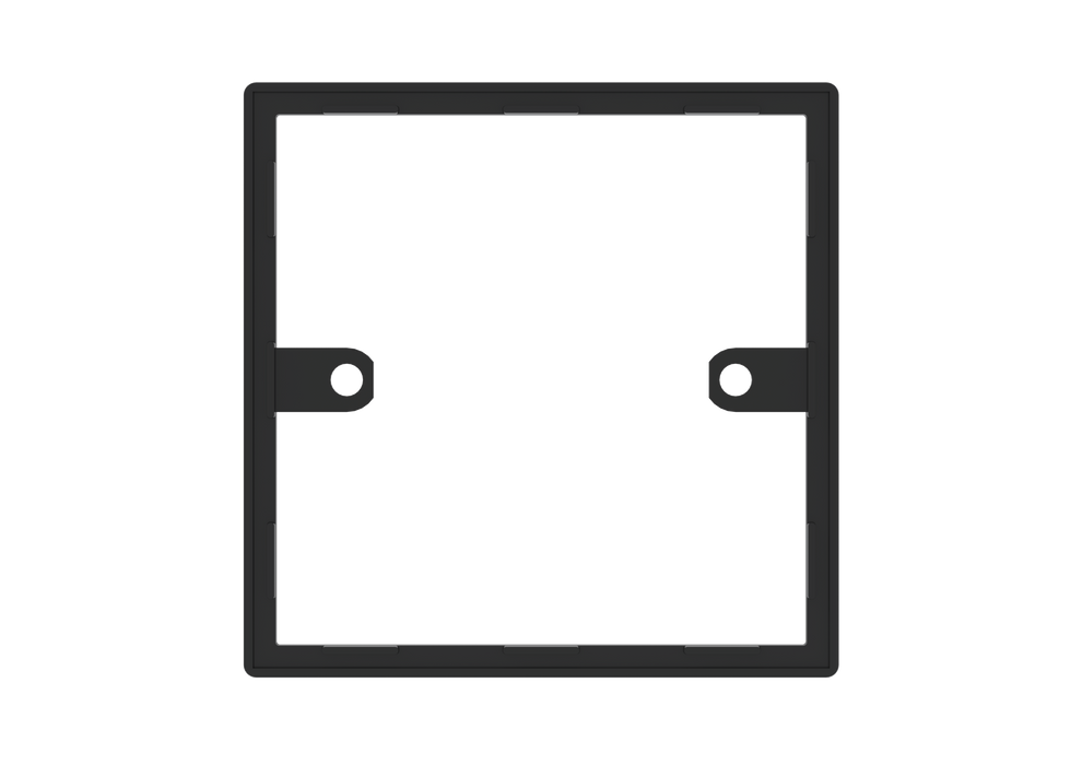 Click Deco SP011 1 Gang Gasket - Black - westbasedirect.com