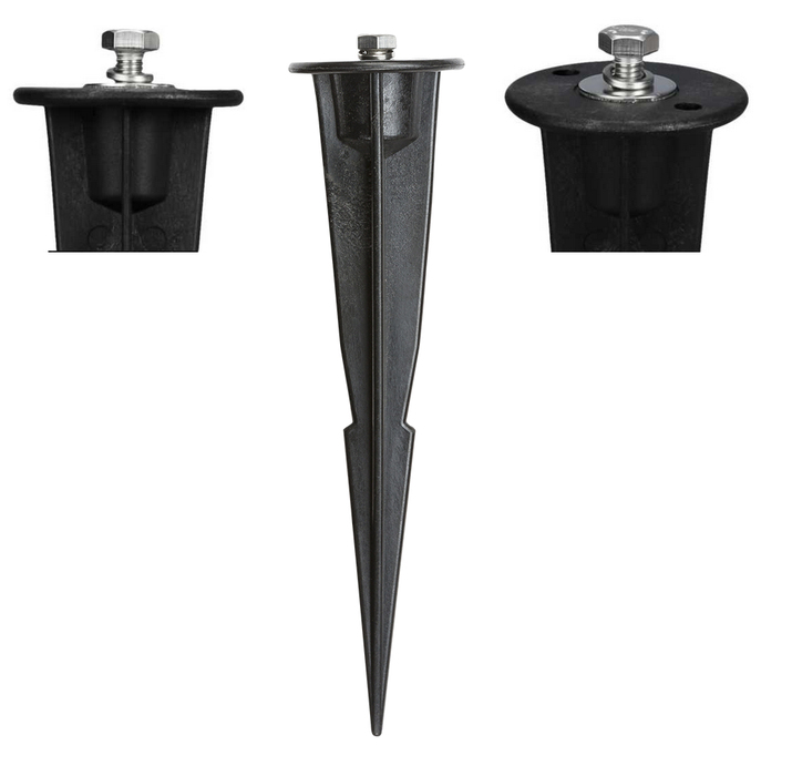 Knightsbridge SPIKEXT1 Universal Extension Ground Spike - Black - westbasedirect.com