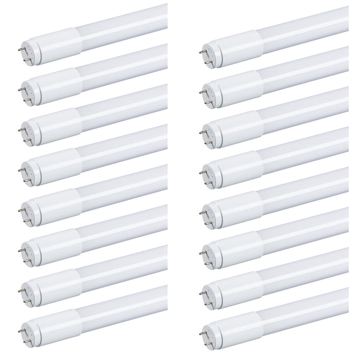 Knightsbridge T8LEDP18CW 230V 18W T8 4ft LED Glass Tube 4000K (16 Pack)