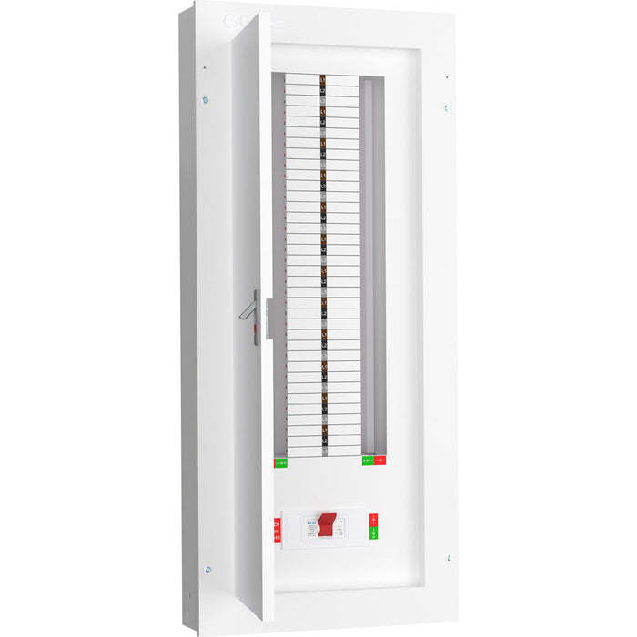 LIVE Electrical TPN24-250 TPN24-250 24 Way TP&N Distribution Board with 3 Pole 250A Main Switch Incomer
