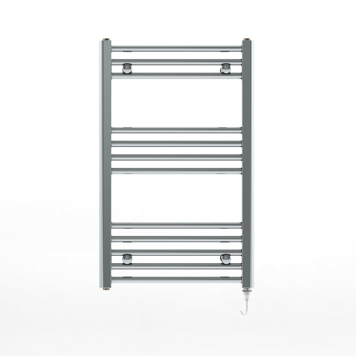 ATC TRC800-500-MEG300-12 Pacific Heated Towel Radiator, Chrome 300W 0.3kW, 800 x 500, Adjustable Element, 12 Rail - westbasedirect.com