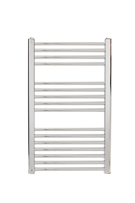 ATC TRC800-500-ELE300 Pacific Heated Towel Radiator Chrome 300W 0.3kW, 800 x 500, Fixed Element - westbasedirect.com