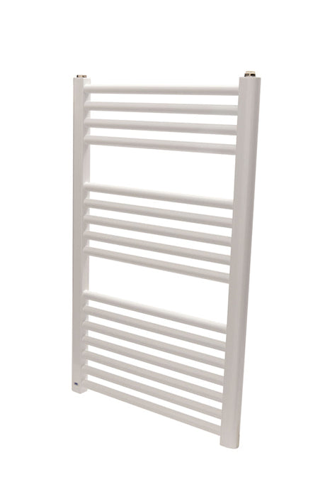 ATC TRW800-500-ELE300 Pacific Heated Towel Radiator, White 300W 0.3kW, 800 x 500, Fixed Element - westbasedirect.com