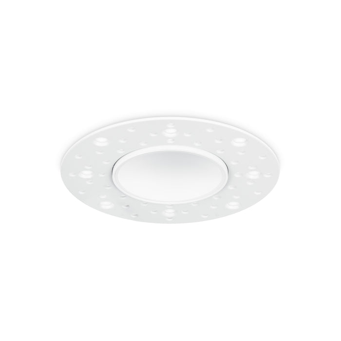 JCC JC1020WH V50 Pro Plaster-in Fire-Rated Downlight 6.2W IP65 3000K/4000K White - westbasedirect.com