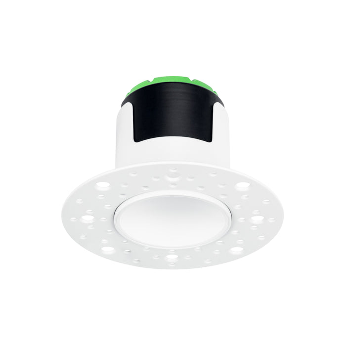 JCC JC1020WH V50 Pro Plaster-in Fire-Rated Downlight 6.2W IP65 3000K/4000K White - westbasedirect.com