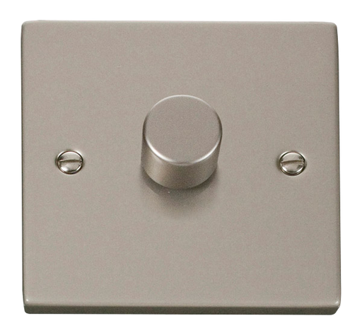 Click Deco VPPN161 Victorian 1-Gang 2-Way 100W LED Dimmer Switch - Pearl Nickel - westbasedirect.com