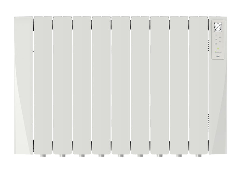 ATC WLS1500 iLifestyle Oil Filled Electric Thermal Radiator White 1500W 1.5kW - westbasedirect.com