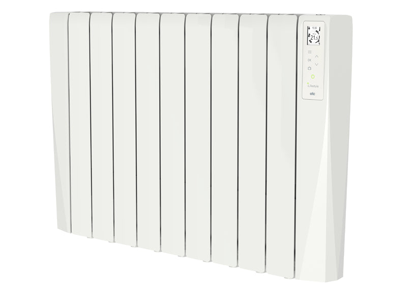 ATC WLS1500 iLifestyle Oil Filled Electric Thermal Radiator White 1500W 1.5kW - westbasedirect.com