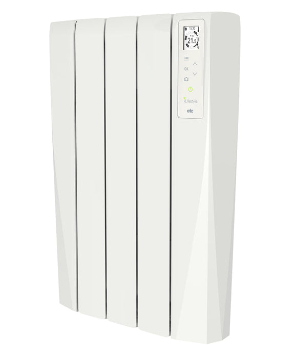 ATC WLS500 iLifestyle Oil Filled Electric Thermal Radiator White 500W 0.5kW - westbasedirect.com