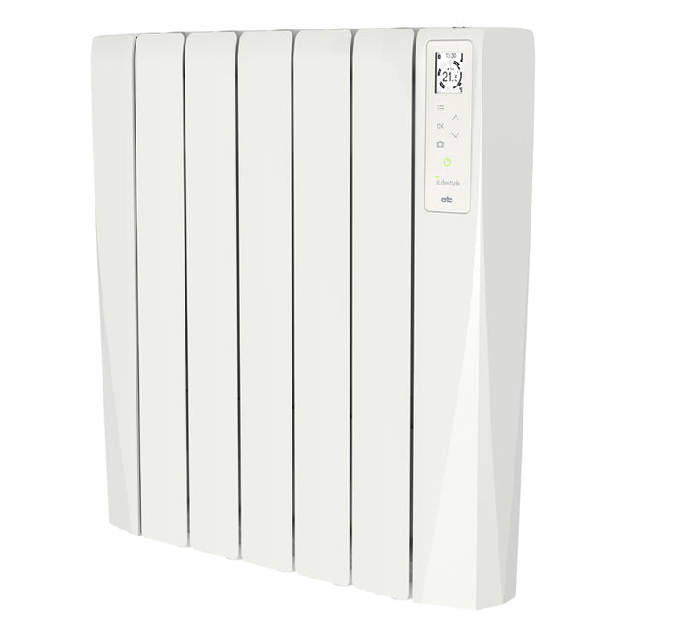 ATC WLS750 iLifestyle Oil Filled Electric Thermal Radiator White 750W 0.75kW - westbasedirect.com