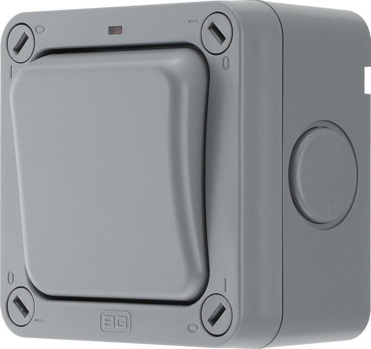 BG WP12 Weatherproof Nexus Storm 20AX 1G 2-Way Switch - westbasedirect.com