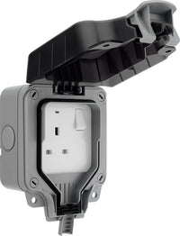 BG WP21-02 Weatherproof Nexus Storm 13A 1G Switched Socket