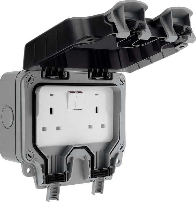 BG WP22 Weatherproof Nexus Storm 13A 2G Switched Socket - westbasedirect.com