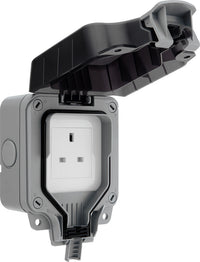 BG WP23-02 Weatherproof Nexus Storm 13A 1G Unswitched Socket