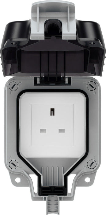 BG WP23 Weatherproof Nexus Storm 13A 1G Unswitched Socket - westbasedirect.com