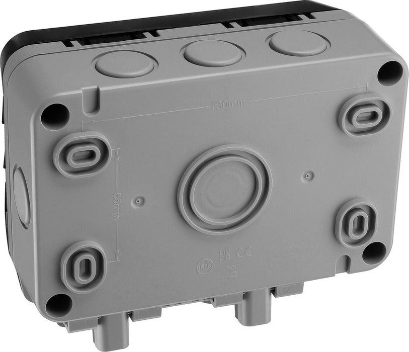 BG WP23TM24 Weatherproof Nexus Storm 13A 1G Switched Socket Time Controlled - westbasedirect.com