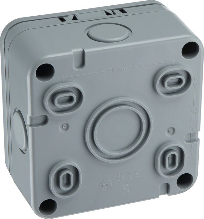 BG WP55ARCD-02 Weatherproof Nexus Storm 13A Type A RCD Protection (Latching) - westbasedirect.com