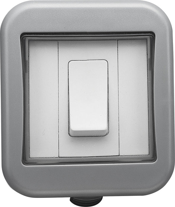 BG WPB12 Weatherproof IP55 10AX 1G 2-Way Switch - westbasedirect.com