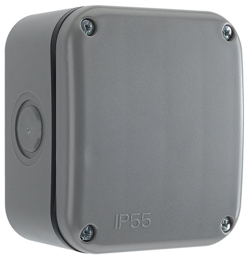 BG WPBJBS Weatherproof IP55 Square Junction Box - westbasedirect.com