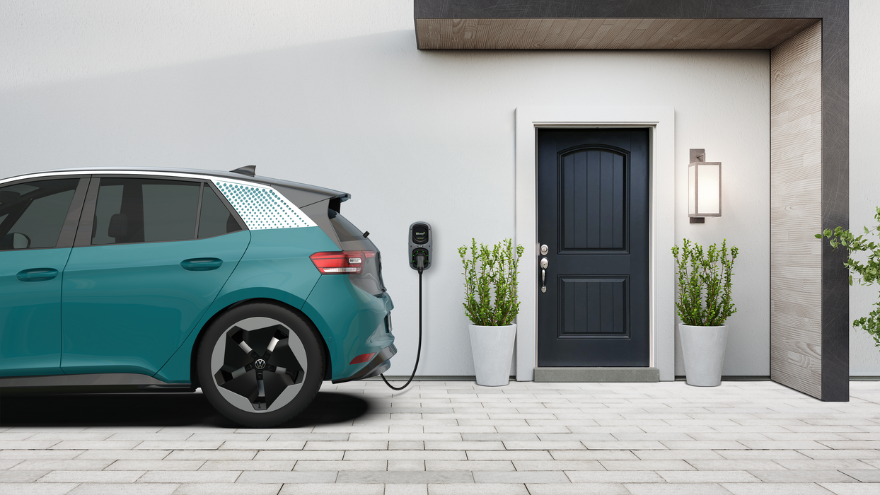 Rolec ROLEC4020G WallPod Smart EV Charger - up to 7.4kw Type 2 Socket - Grey - westbasedirect.com