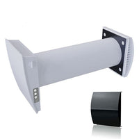 Blauberg AERIS-MIDI-BLK Aeris-Midi Decentralised Single Room Heat Recovery Unit - Black Cowl