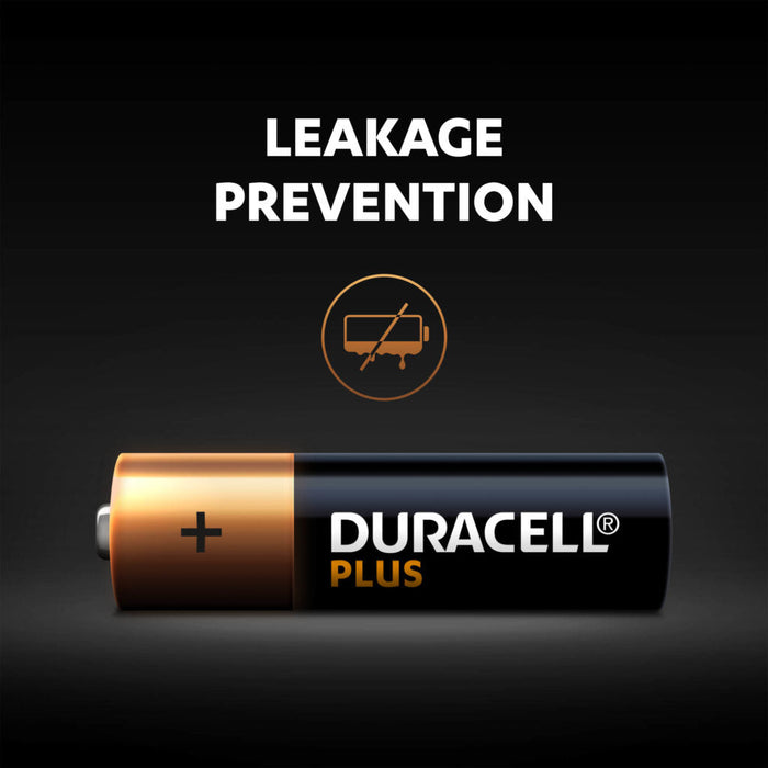 Duracell +100% Plus Power AA LR6 MN1500 Alkaline Batteries | 10 Pack - westbasedirect.com