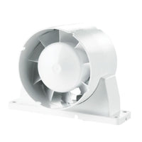 Blauberg TUBO-U-100-T Tubo In-line Axial Flow Bathroom Shower Extractor Fan with Mounting Bracket & Timer - 4