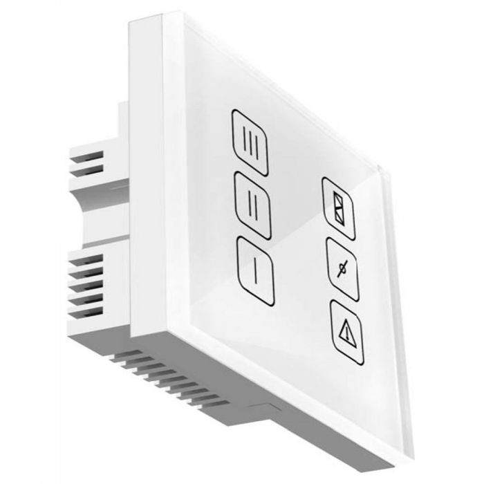 Blauberg KOMFORT-EC-D5B-180-S14 Horizontal Slimline Heat Recovery Ventilation Unit - Built-in Controls - westbasedirect.com