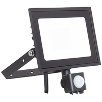 Ansell AEDELED30/WW/PIR Eden LED Floodlight PIR Warm White 3000K 30W Black