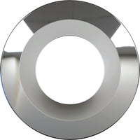 Luceco EFTBZPC FType Bezel Accessory Bevelled - Polished Chrome
