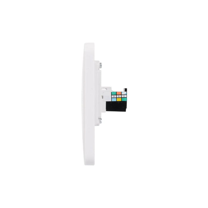 Schneider Electric GGBL7051S Lisse White Moulded Single RJ12 Data/Telephone Socket Outlet (Display Packaged) - westbasedirect.com