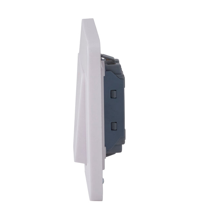 Schneider Electric GGBL1014W Lisse White Moulded 10AX 1G Intermediate Wide Rocker Switch - westbasedirect.com