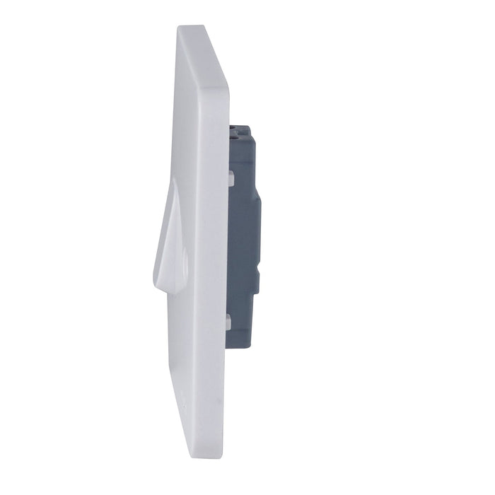 Schneider Electric GGBL1012R Lisse White Moulded 10A 1G 2-Way Retractive Switch - westbasedirect.com