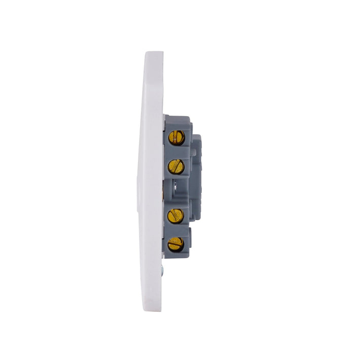 Schneider Electric GGBL5000 Lisse White Moulded 13A Unswitched Fused Connection Unit - westbasedirect.com