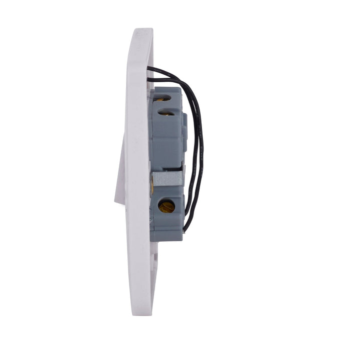 Schneider Electric GGBL2011 Lisse White Moulded 20AX DP Switch with LED Indicator - westbasedirect.com
