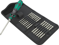 Wera 05051061001 Kraftform Kompakt 838 RA-R M Set 1, 15-piece ratchet screwdriver set