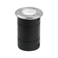 Aurora EN-WU021SS GU10/MR16 IP65 S/S 304 Round Walk-Over Uplight with Clear & Frosted Glass