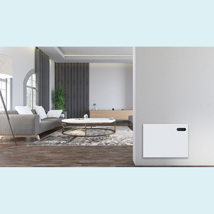 Velair EENIS20WT001 NiDO Steel WiFi Ultra-Slim Panel Heater White 2000W 2kW - westbasedirect.com