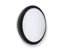 Collingwood WL9515ECSB 10-15W IP65 1200-1800lm CCT Round LED Bulkhead with Emergency - Black