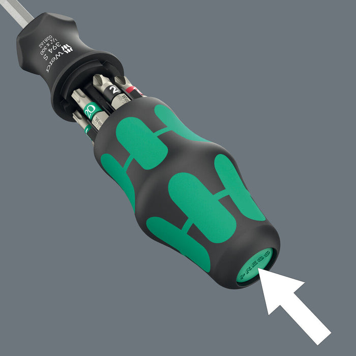 Wera 05051028001 Kraftform Kompakt 27 XL Universal 1, Bitholding screwdriver with rigid blade - westbasedirect.com