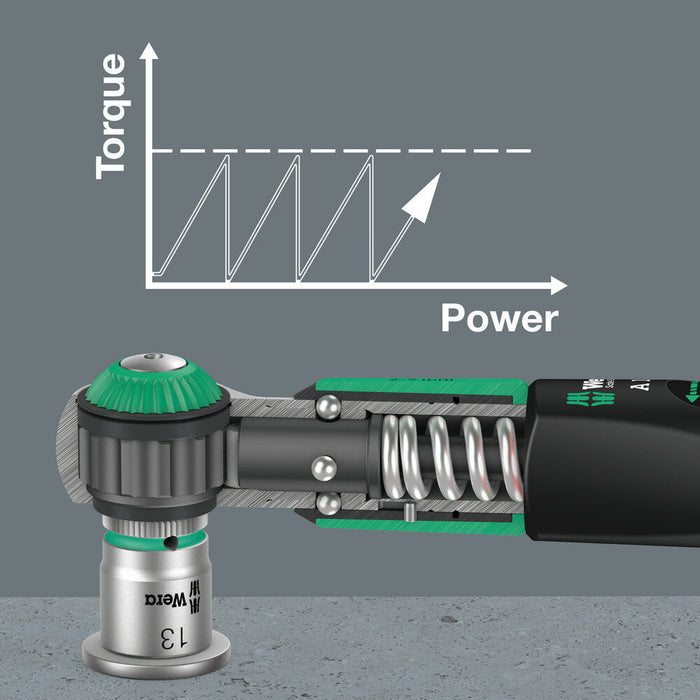 Wera 05136073001 Safe-Torque A 1 SHK Set 1, 1/4" square head, 2-12 Nm, 20-piece set - westbasedirect.com
