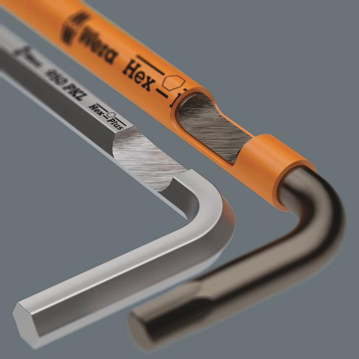 Wera 05133165001 950/9 Hex-Plus Multicolour 3, L-key set, metric, BlackLaser - westbasedirect.com