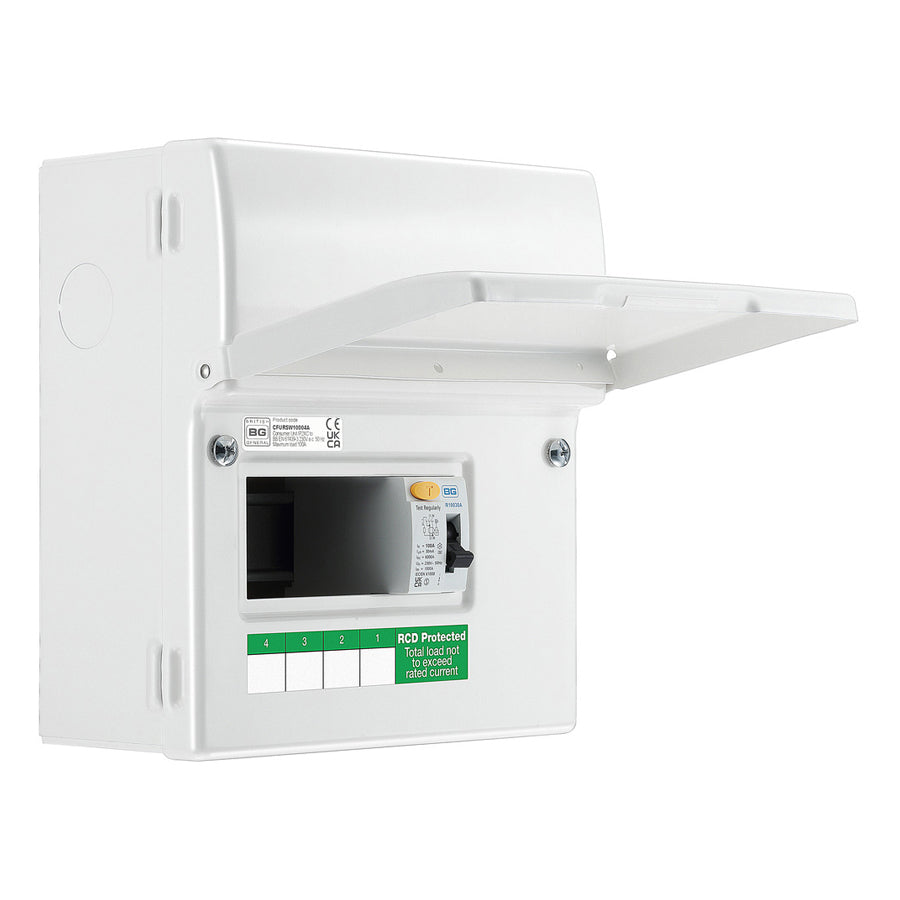 Elec Incomer BG Fortress RCD Incomer Consumer Units — B2Belectrical.com