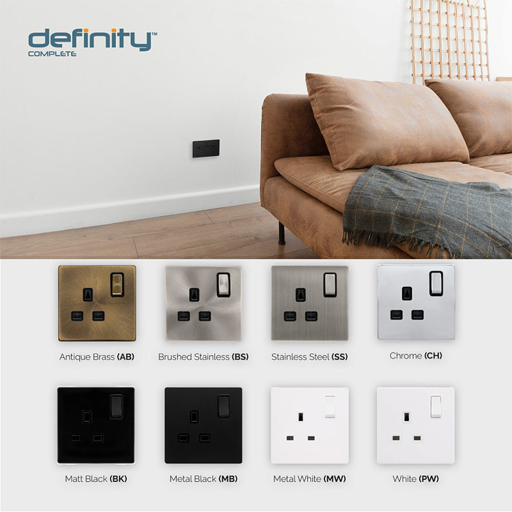 Click Definity Complete Switches & Sockets — B2Belectrical.com