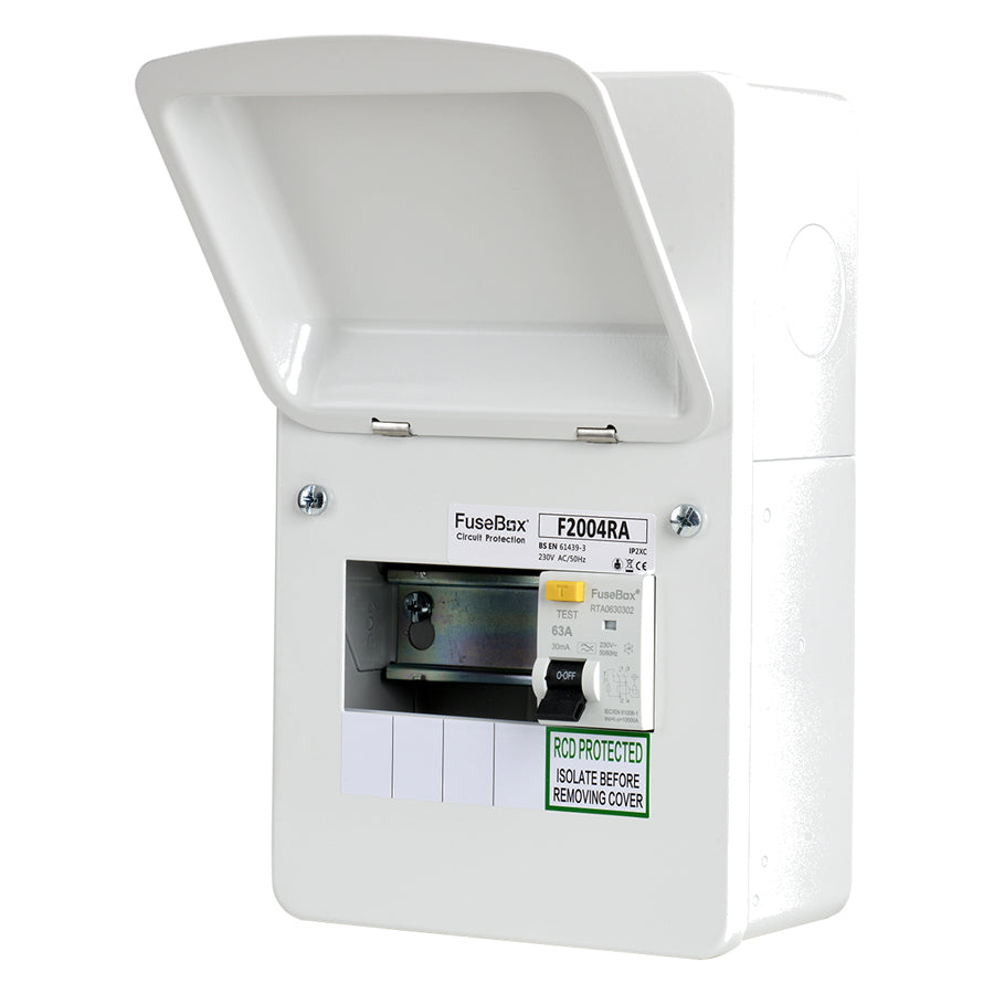 FuseBox RCD Incomer Consumer Units
