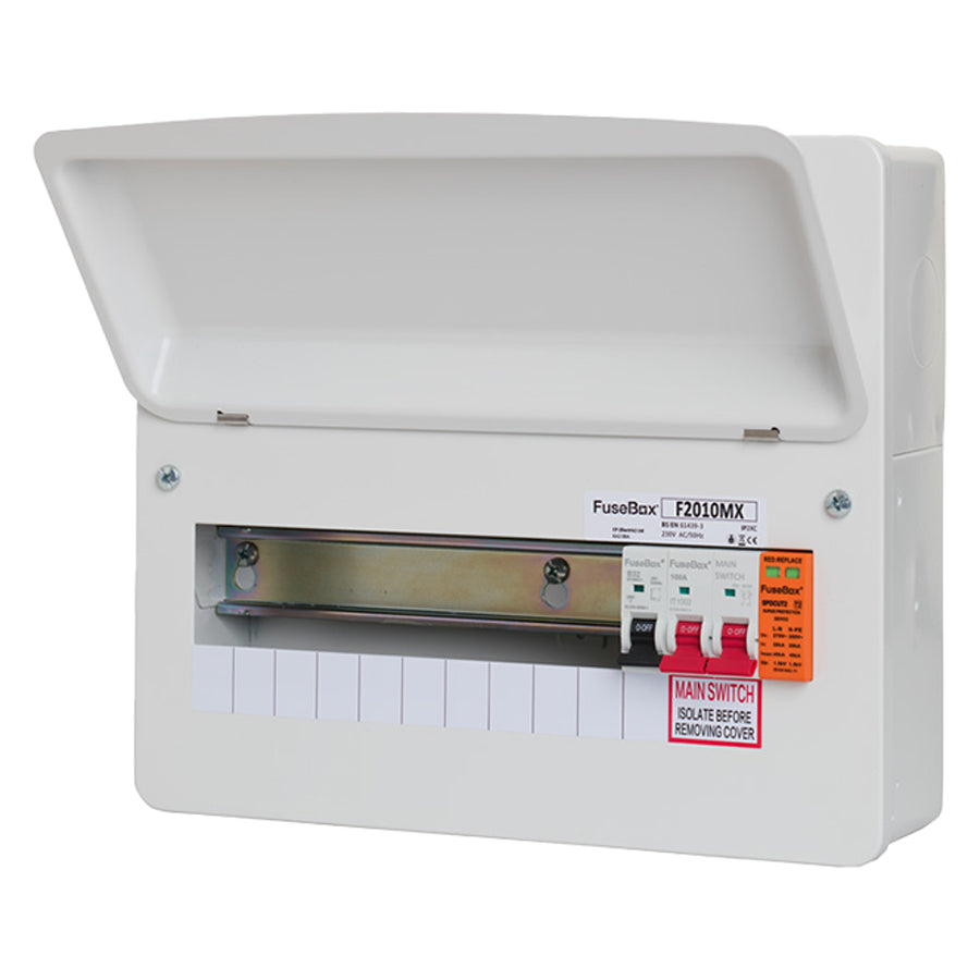 FuseBox Main Switch Consumer Units with SPD
