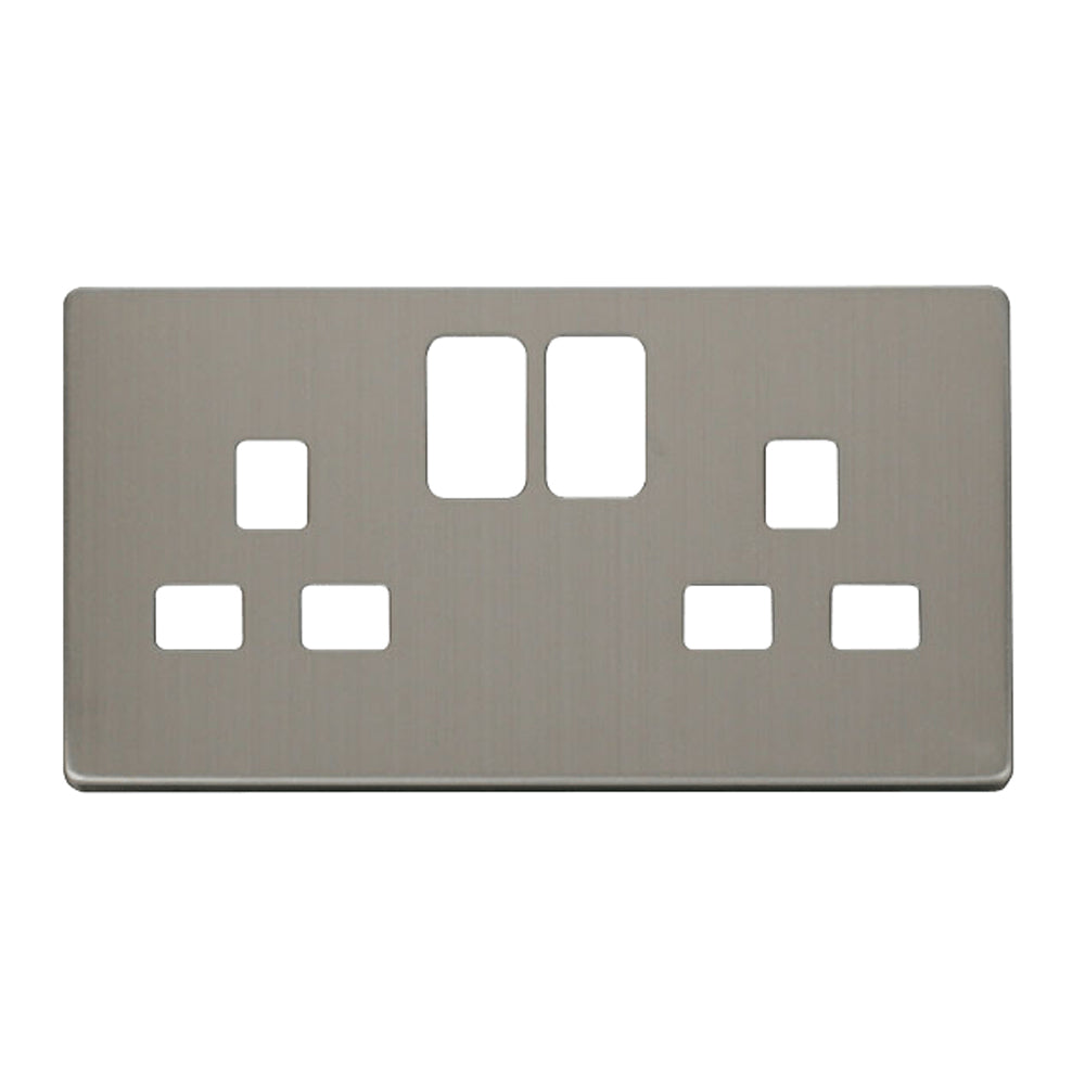Click Definity Stainless Steel Cover Plates