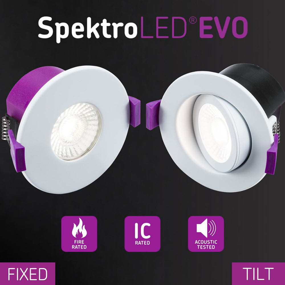 Knightsbridge SpektroLED Evo Fire-Rated Downlights