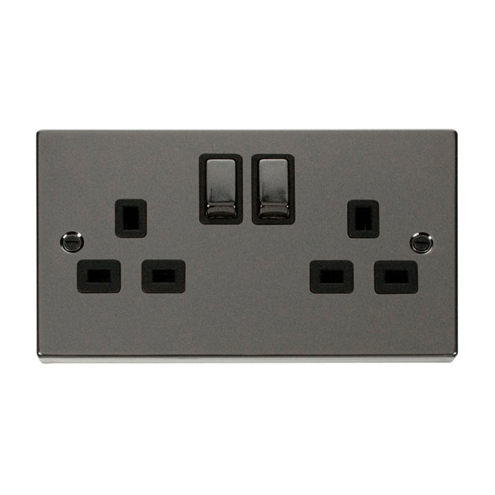 Click Deco Victorian Black Nickel