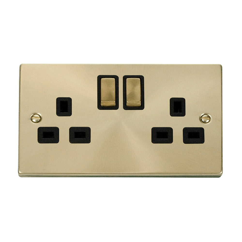 Metal Screwed Brushed Brass